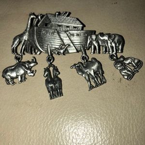Noah’s arch brooch.